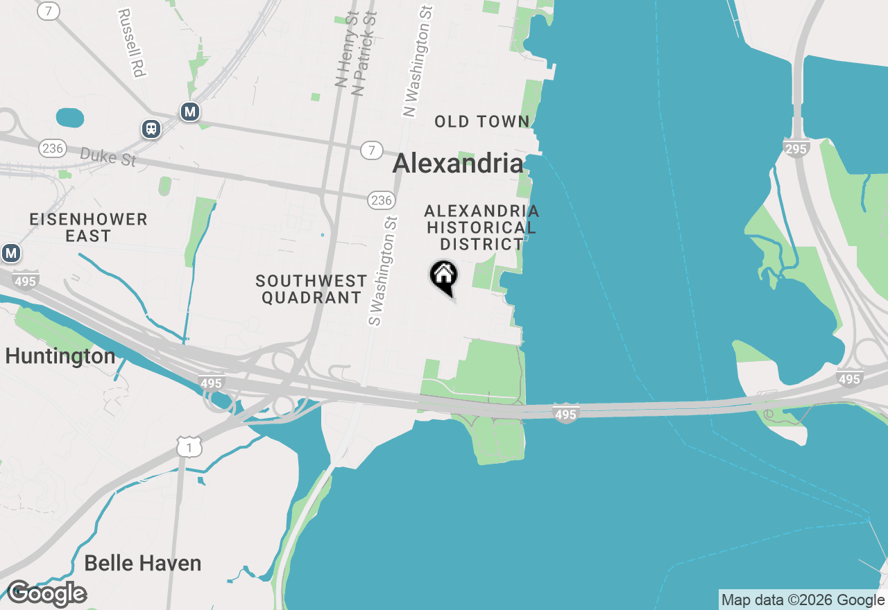 Map of 305 Franklin Street, Alexandria, VA 22314