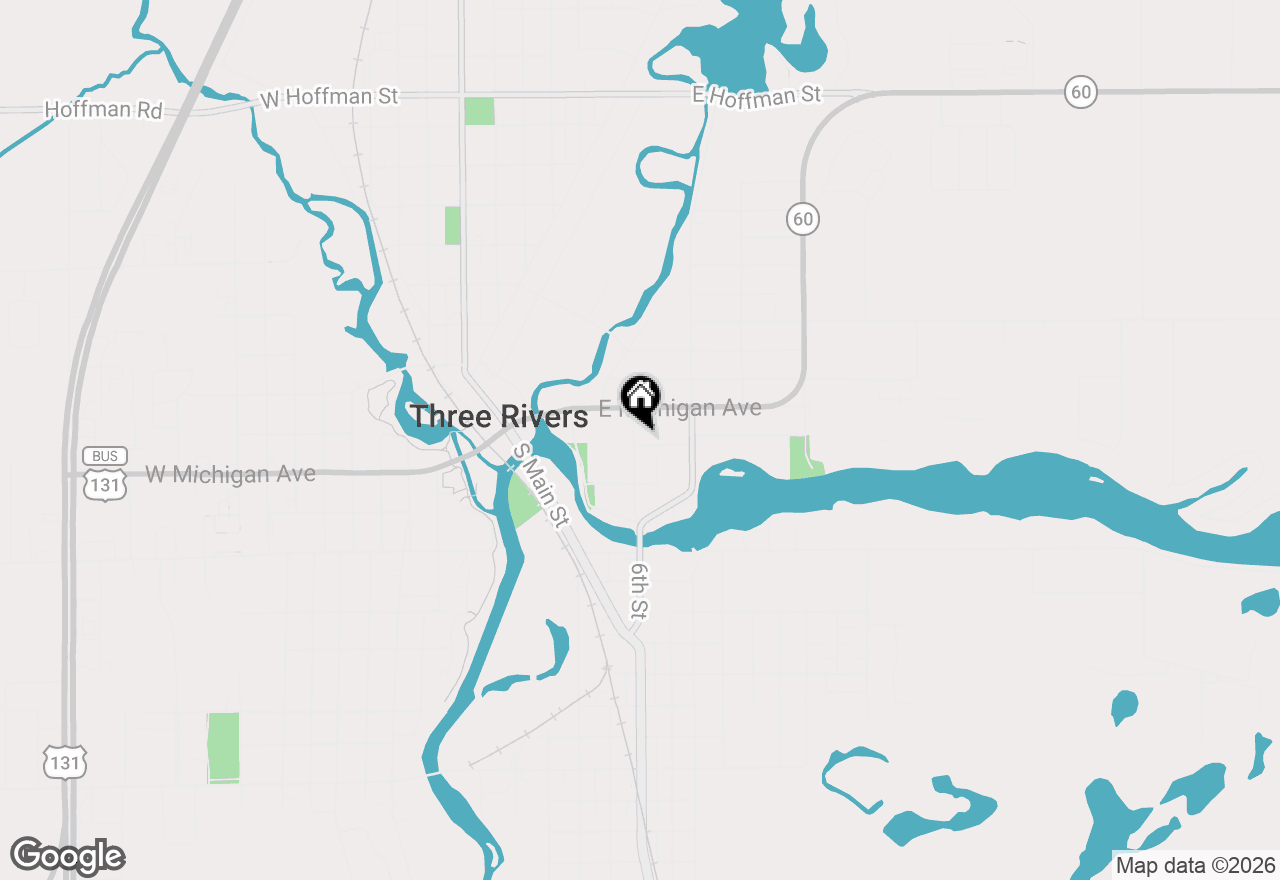 Map of 303 Middle Street, Three Rivers, MI 49093
