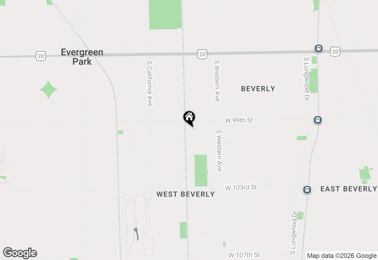 Map of 9932 S Maplewood Avenue, Chicago, IL 60655