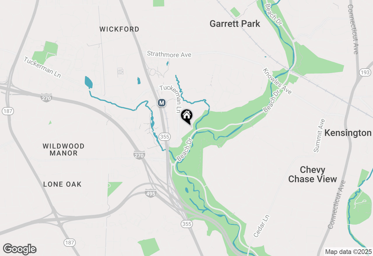 Map of 10403 Montrose Avenue #10403, Bethesda, MD 20814