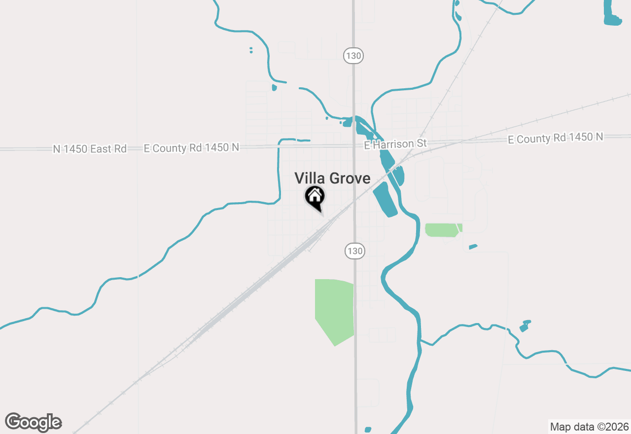 Map of 111 S Pine Street, Villa Grove, IL 61956