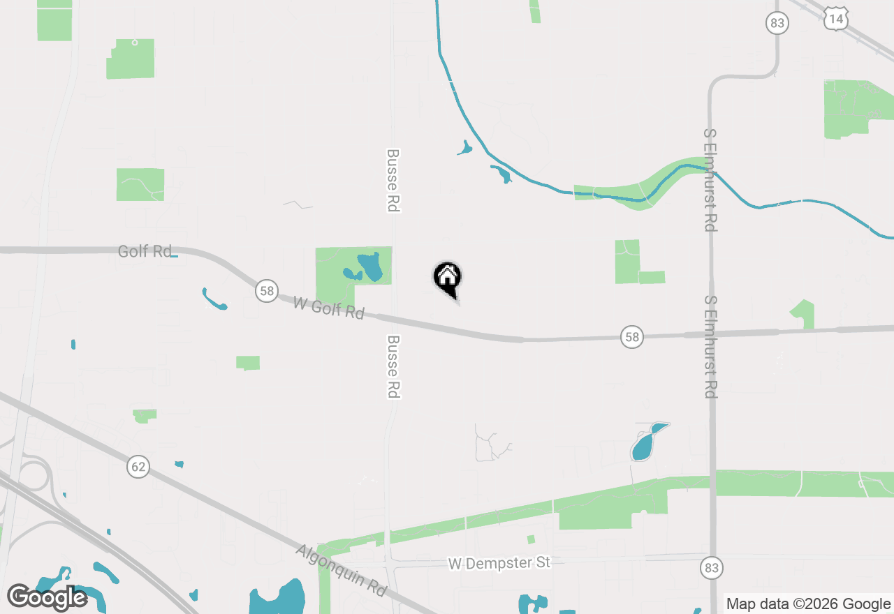 Map of 910 S Robert Drive, Mount Prospect, IL 60056