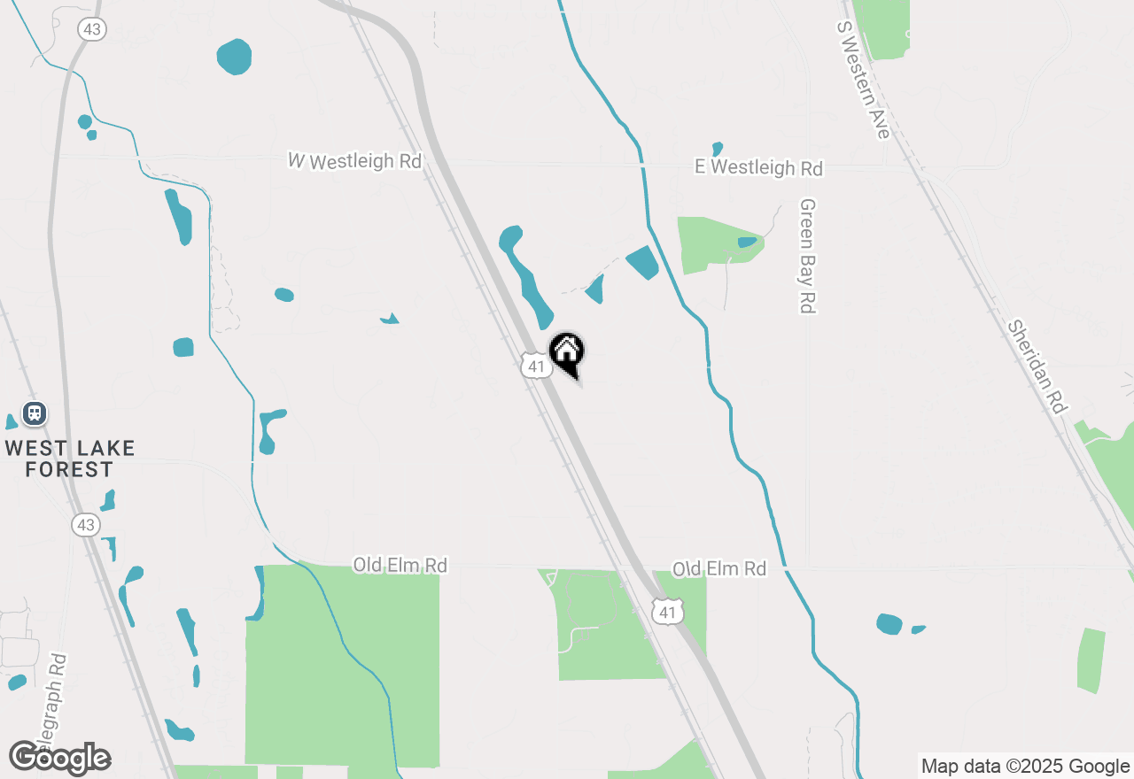 Map of 81 W North Avenue, Lake Forest, IL 60045