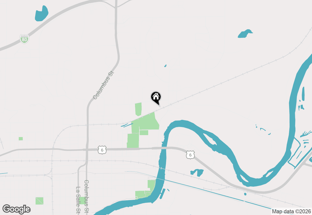 Map of 2006 Elm Lane, Ottawa, IL 61350