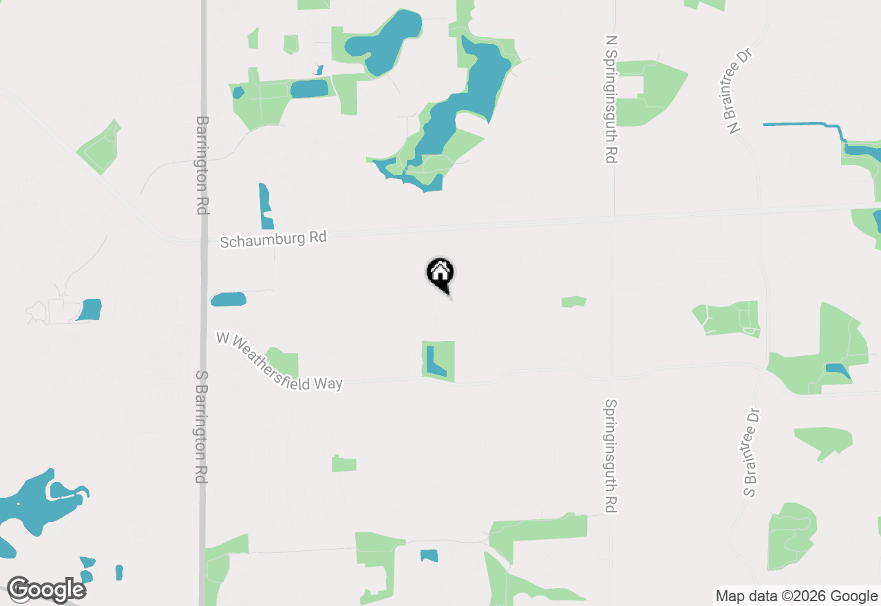 Map of 125 Lynnfield Lane, Schaumburg, IL 60193