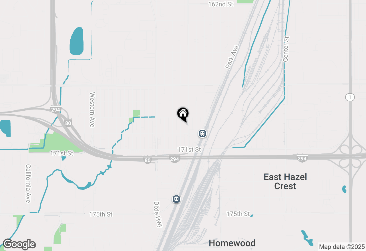 Map of 16951 Jodave Avenue, Hazel Crest, IL 60429