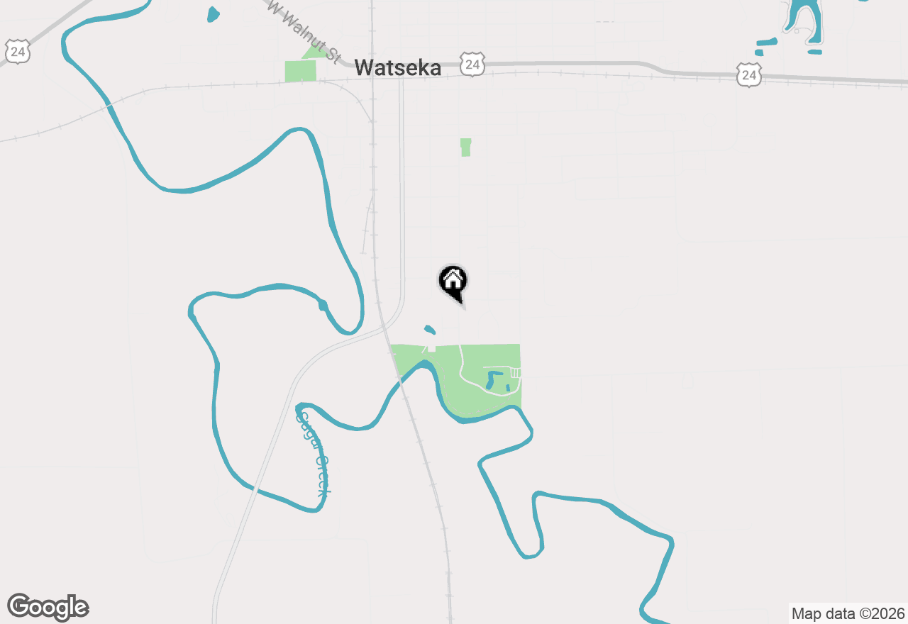 Map of 905 S 4th Street, Watseka, IL 60970