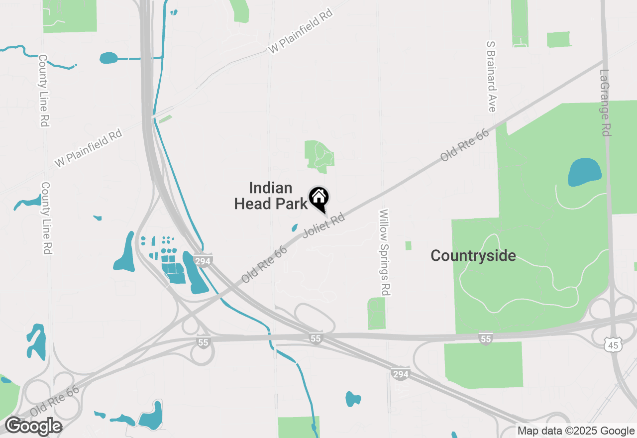 Map of 6810 Joliet Road #5, Indian Head Park, IL 60525