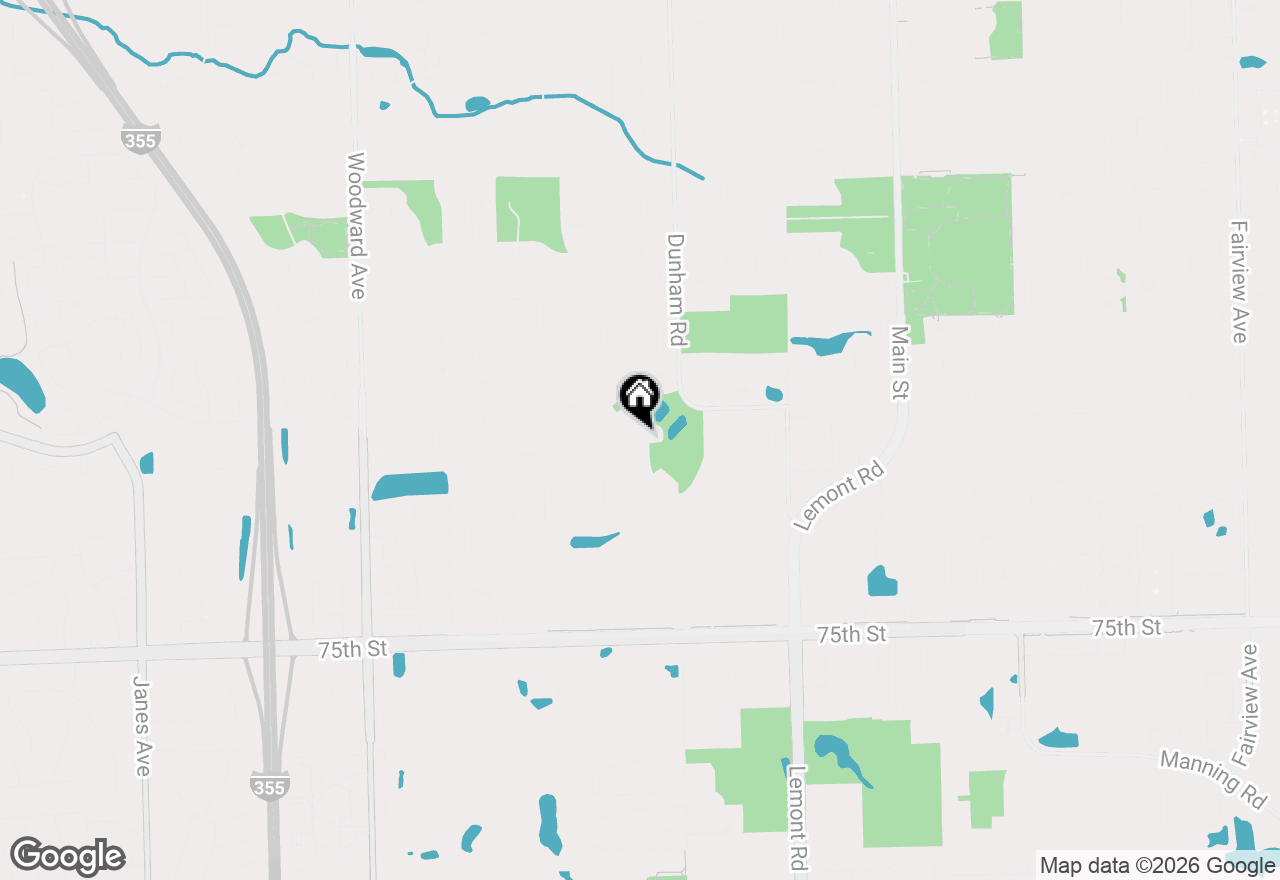 Map of 7164 Dexter Road, Downers Grove, IL 60516