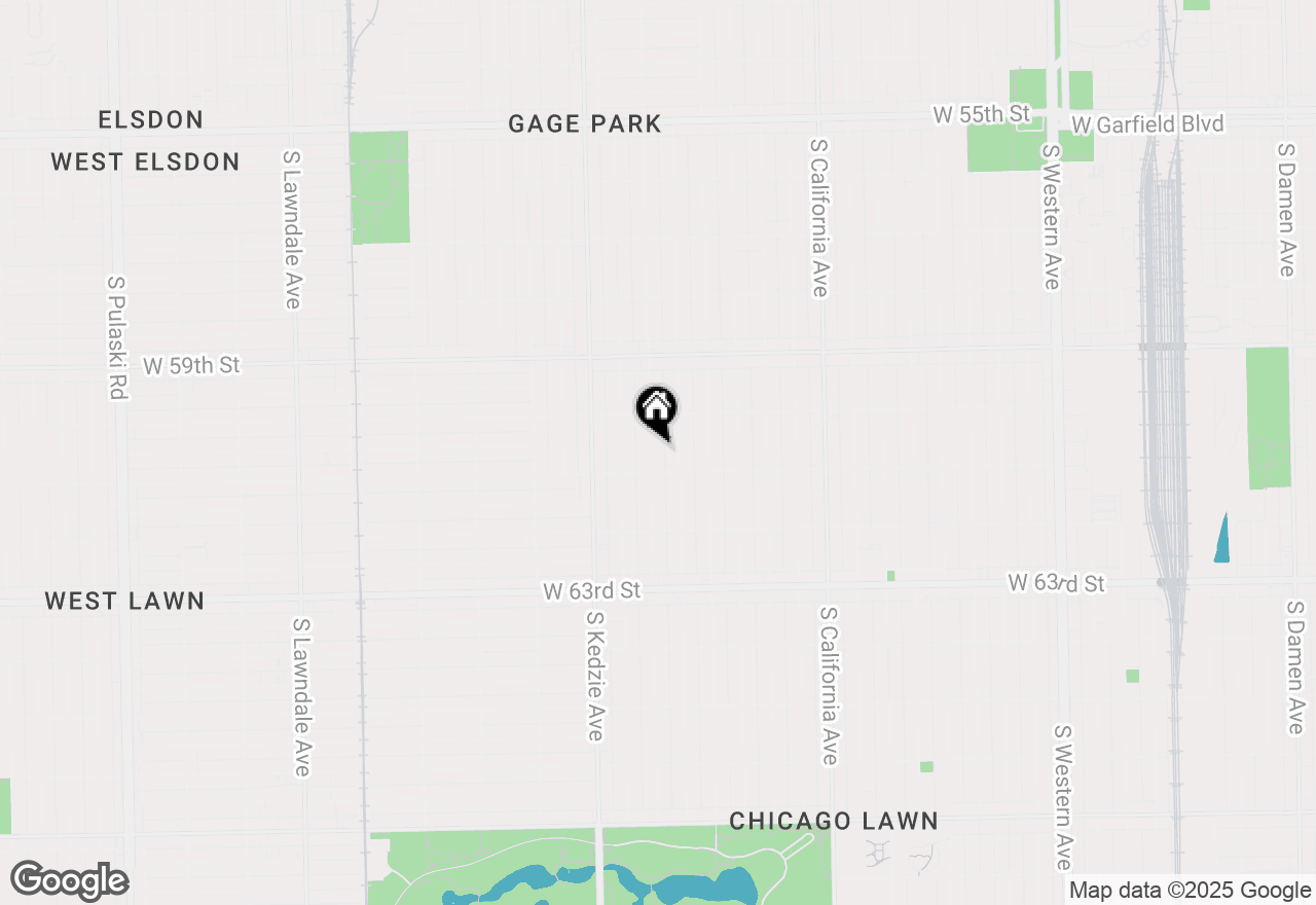 Map of 6041 S Albany Avenue, Chicago, IL 60629