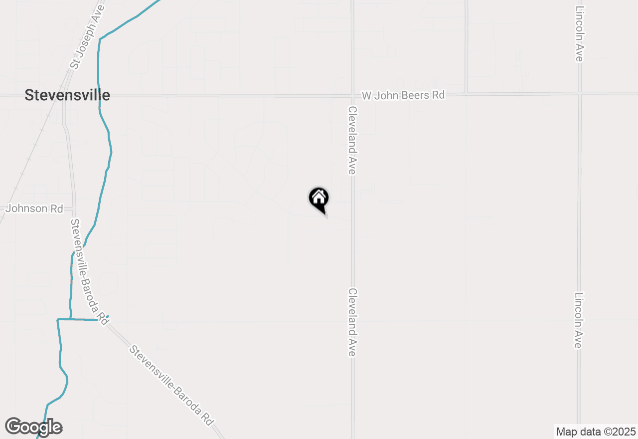 Map of 6200 Longhorn Trail, Stevensville, MI 49127