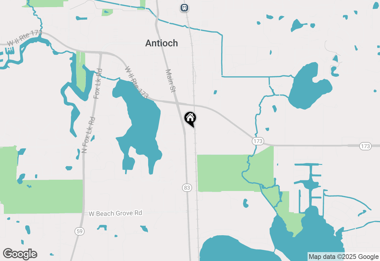 Map of 1275 Main Street, Antioch, IL 60002