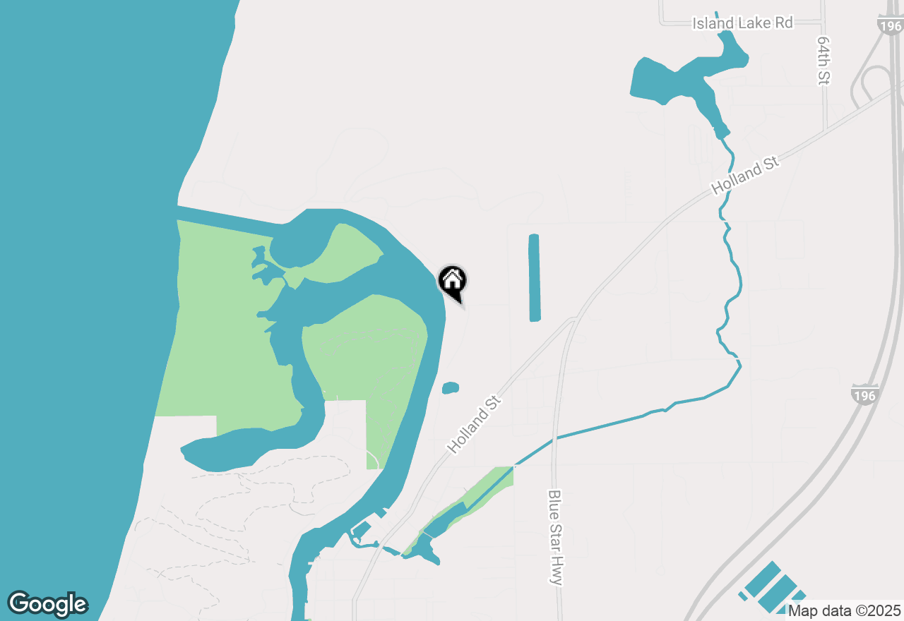 Map of 3498 Riverside Drive, Saugatuck, MI 49453