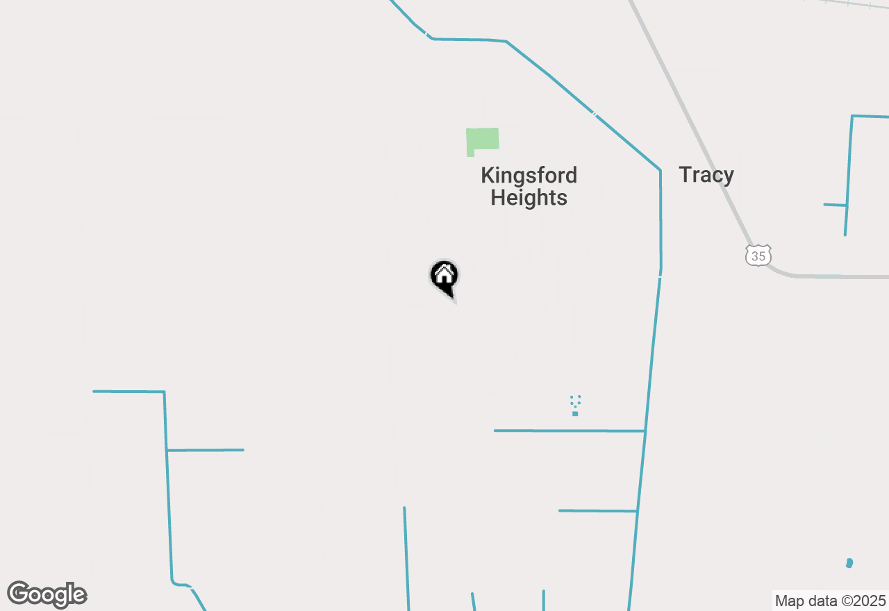 Map of 820 Kenilworth Road, Kingsford Heights, IN 46346
