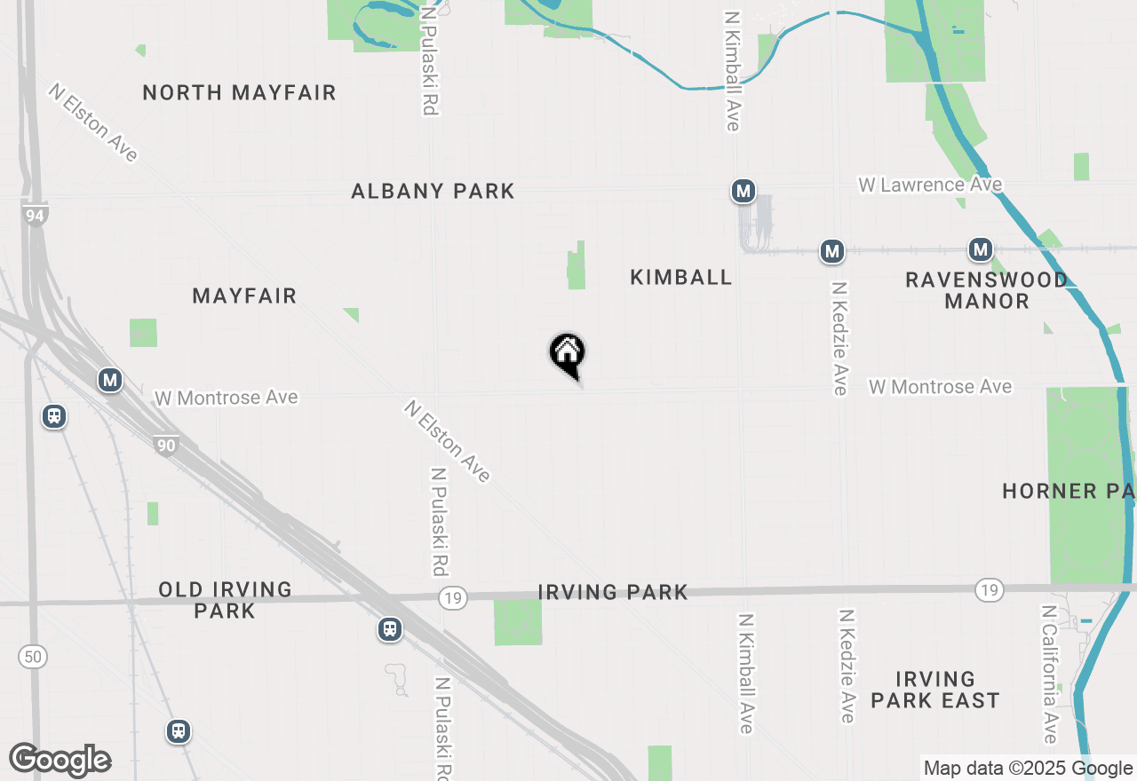 Map of 3716 W Montrose Avenue, Chicago, IL 60618
