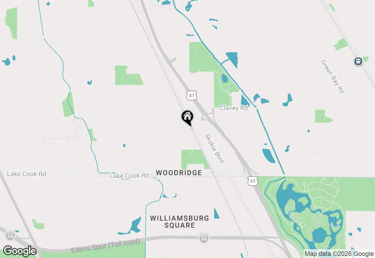 Map of 263 Barberry Road, Highland Park, IL 60035