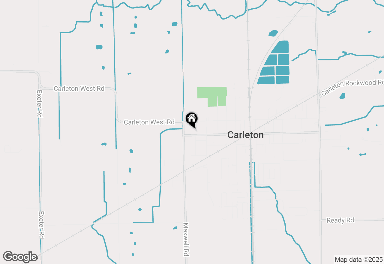 Map of 1818 Monroe Street, Carleton, MI 48117