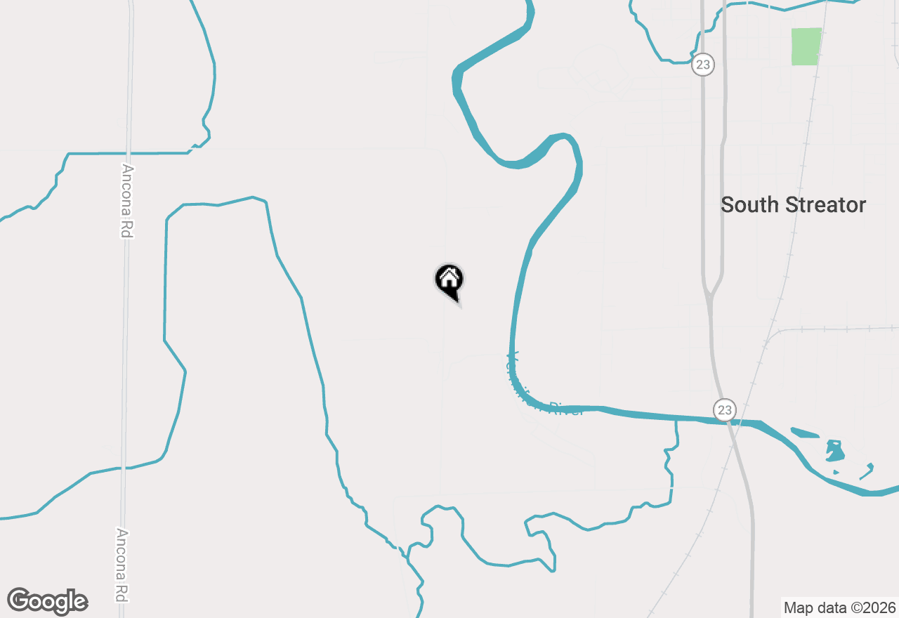 Map of 1907 Coalville Road, Streator, IL 61364