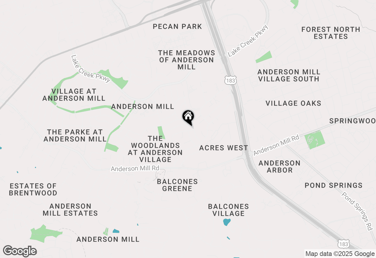 Map of 10106 Missel Thrush Dr, Austin, TX 78750