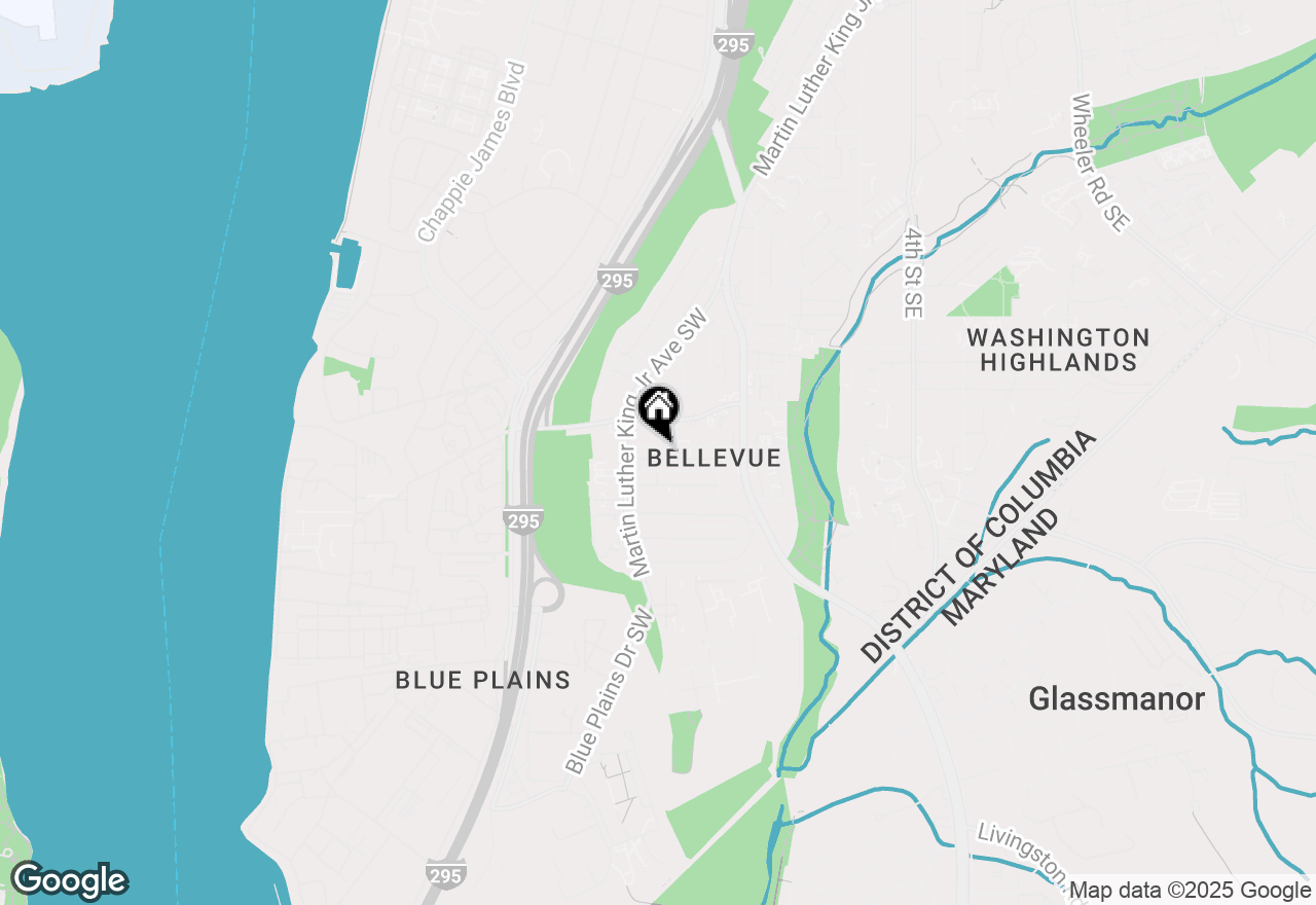 Map of 138 Danbury Street Sw, Washington, DC 20032