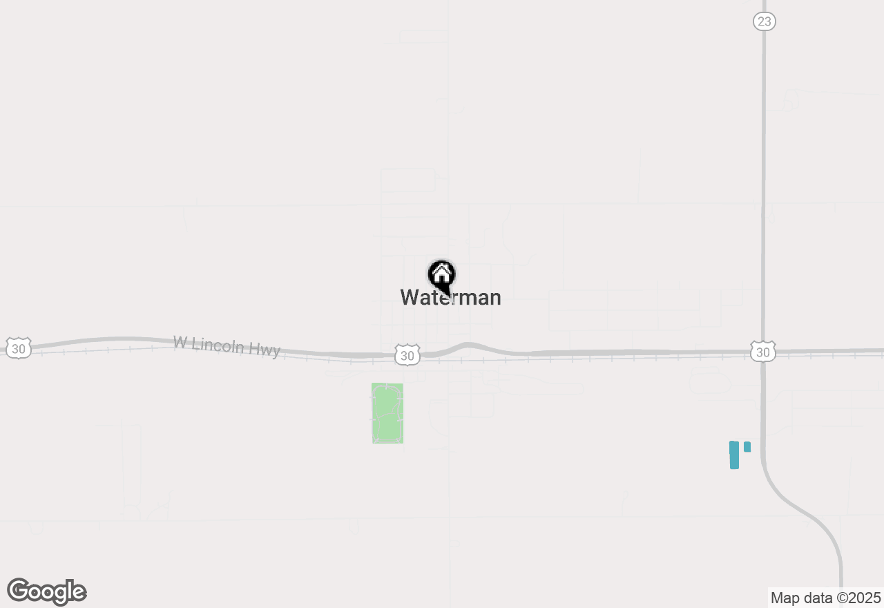 Map of 245 N Elm Street, Waterman, IL 60556