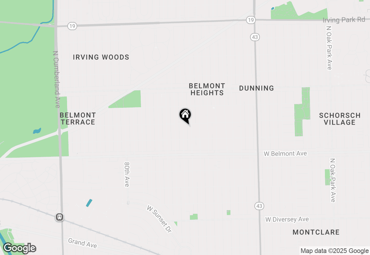 Map of 3345 N Ottawa Avenue, Chicago, IL 60634