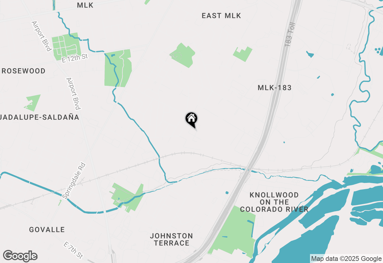 Map of 1113 Christie Dr #1, Austin, TX 78721