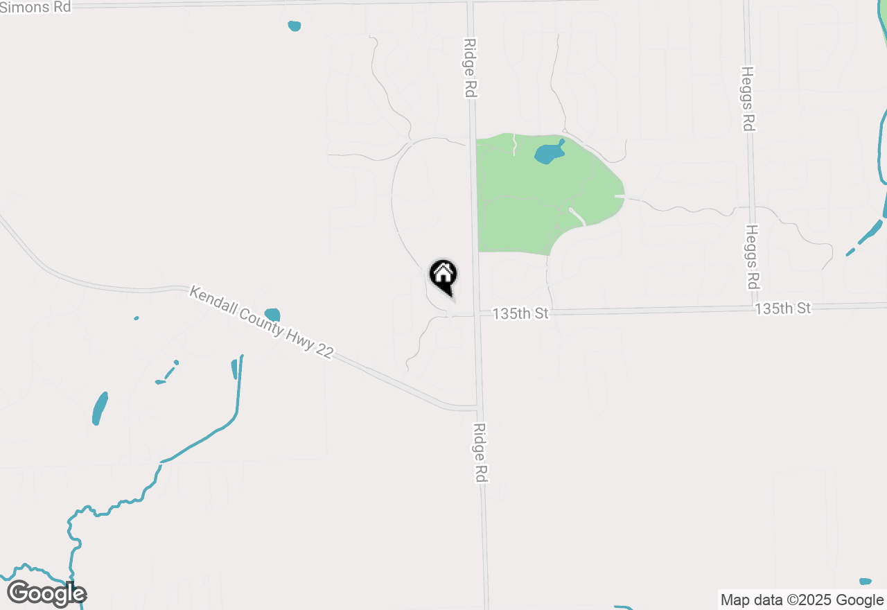 Map of 26814 Basswood Circle, Plainfield, IL 60585