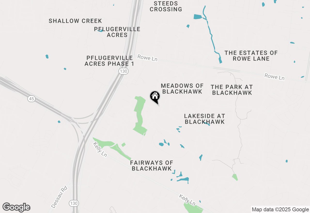 Map of 2204 Chincho Dr, Pflugerville, TX 78660