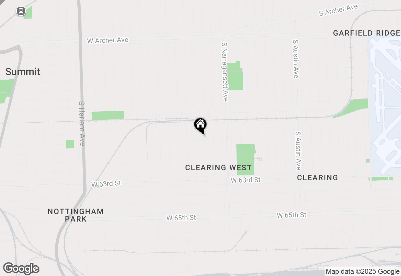 Map of 6529 W 60th Place, Chicago, IL 60638