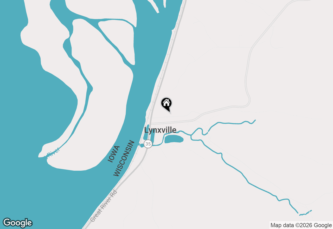 Map of 426 Bench Street, Ferryville, WI 54628