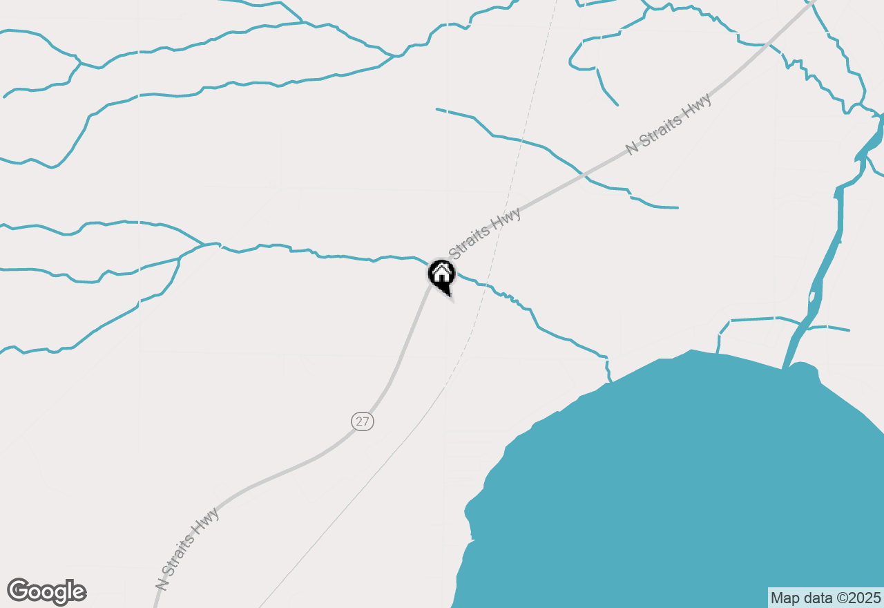 Map of 8161 Mullett Lake Road, Cheboygan, MI 49721