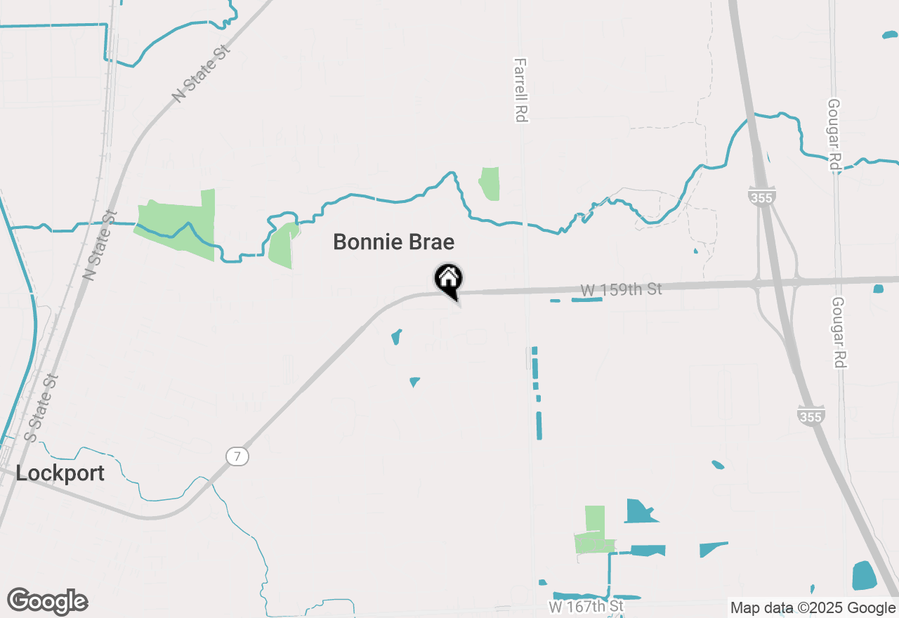 Map of 220 Clover Ridge Drive, Lockport, IL 60441