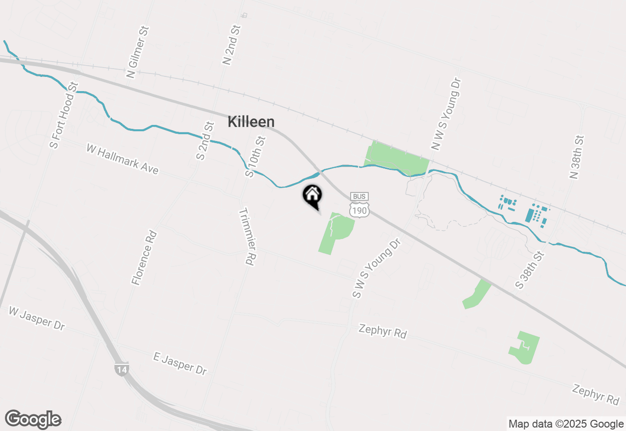 Map of 707 Carrie Avenue, Killeen, TX 76541