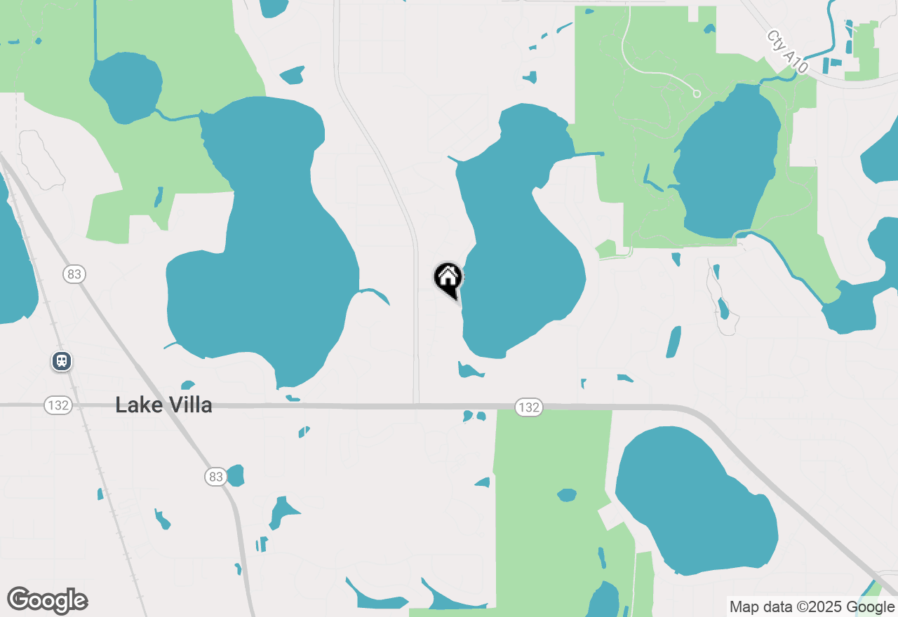 Map of 234 N Crooked Lake Lane, Lindenhurst, IL 60046