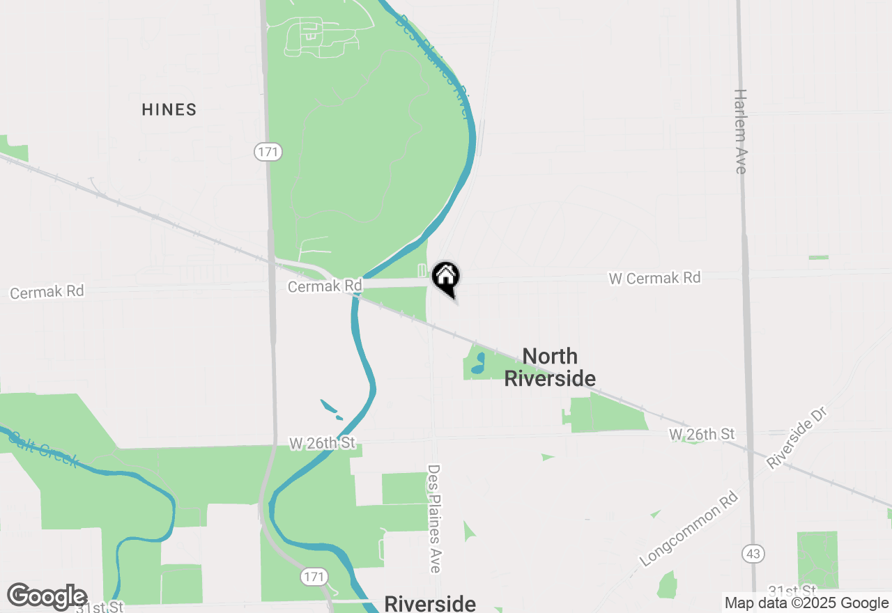 Map of 2230 Keystone Avenue, North Riverside, IL 60546