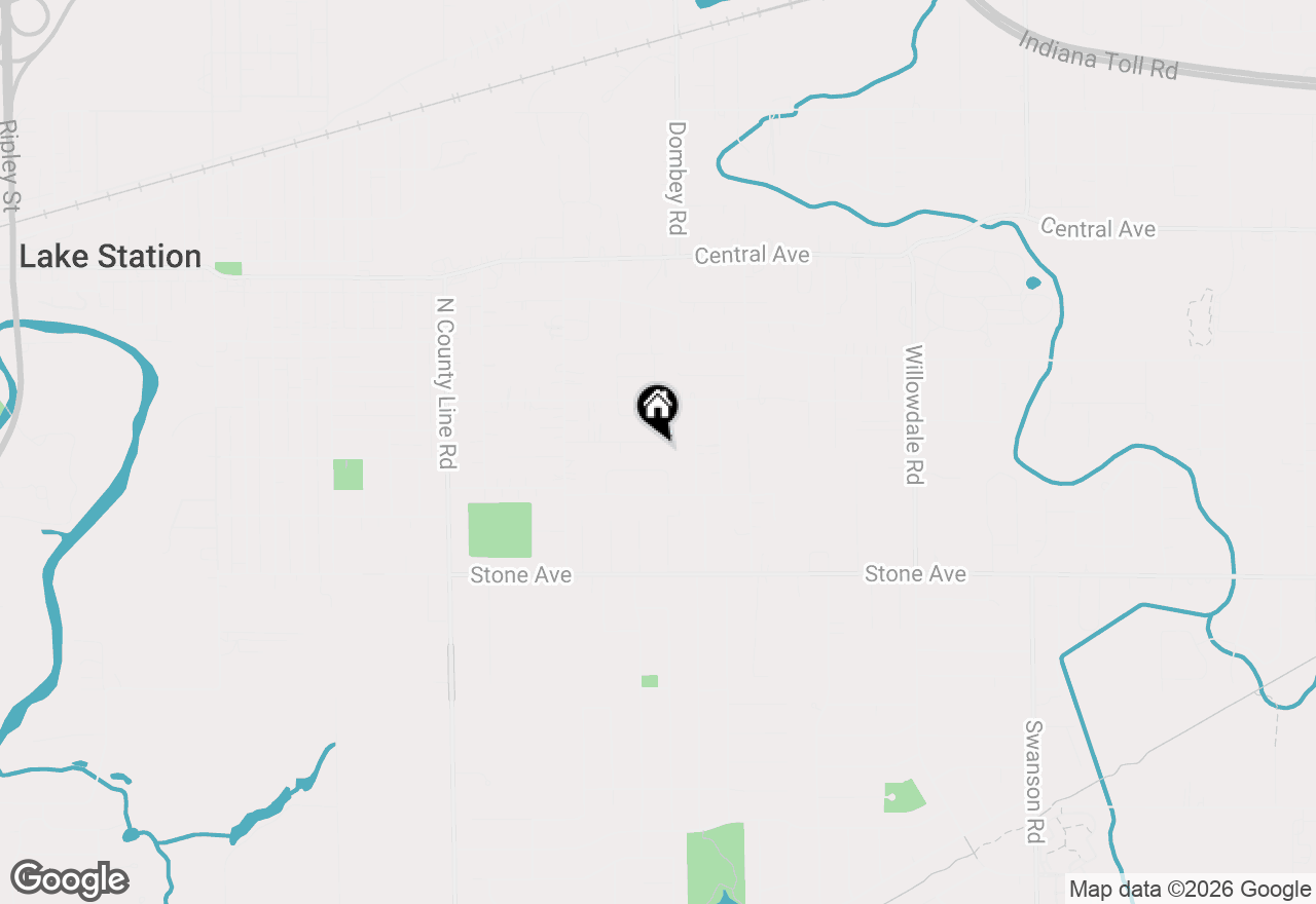 Map of 5227 Bell Avenue, Portage, IN 46368
