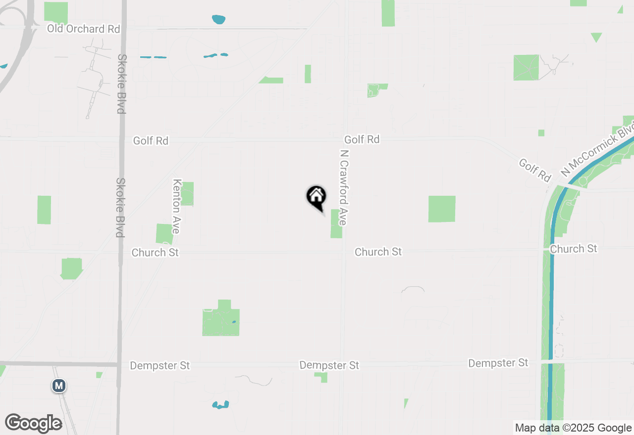 Map of 9324 Karlov Avenue, Skokie, IL 60076