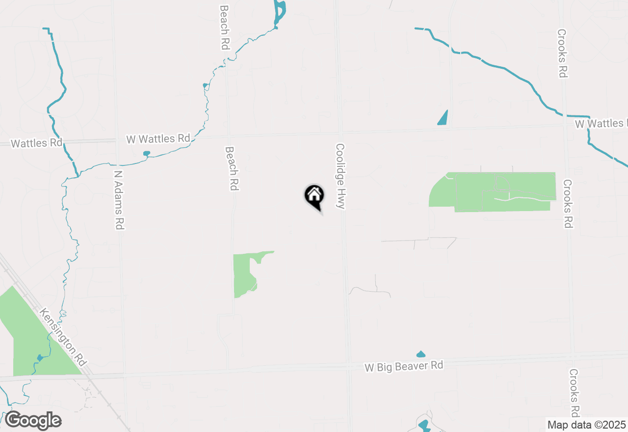 Map of 3729 Boulder Drive, Troy, MI 48084