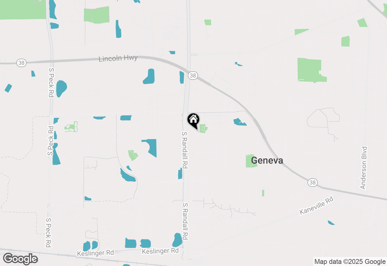 Map of 520 George Court, Geneva, IL 60134