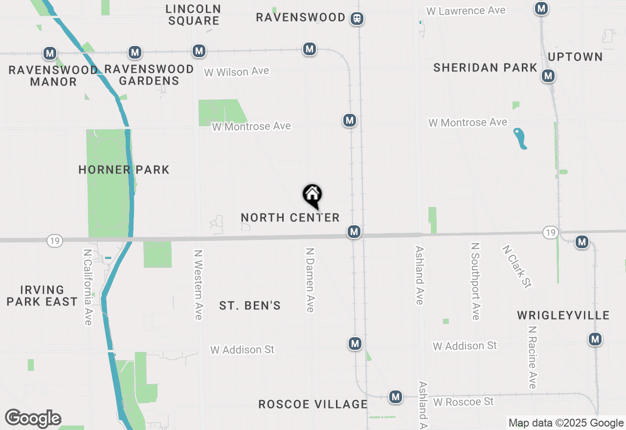 Map of 4045 N Damen Avenue #2, Chicago, IL 60618