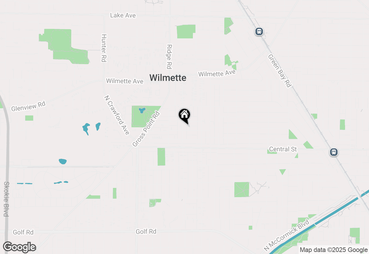 Map of 2663 Lawndale Avenue, Evanston, IL 60201