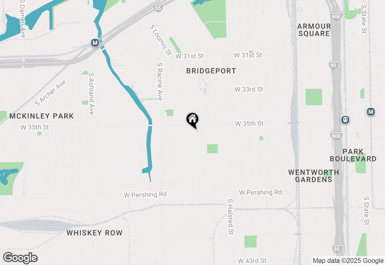 Map of 3520 S Morgan Street, Chicago, IL 60609