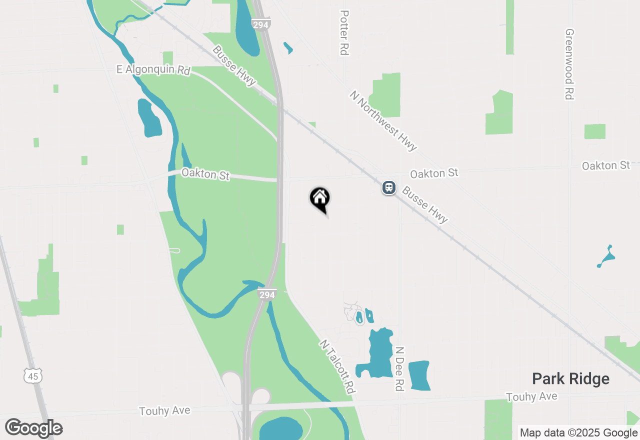 Map of 825 Goodwin Drive, Park Ridge, IL 60068