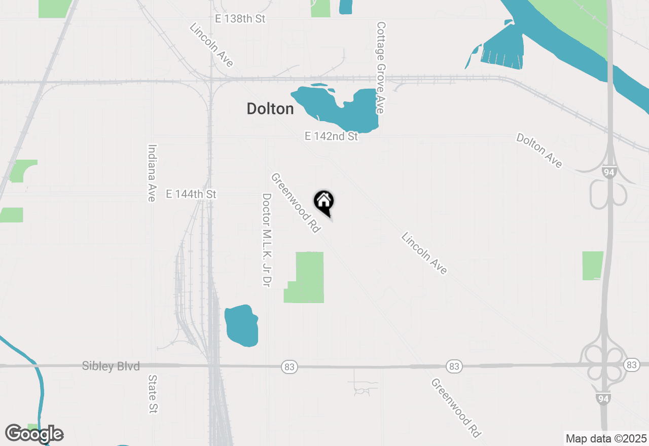 Map of 14502 Irving Avenue, Dolton, IL 60419