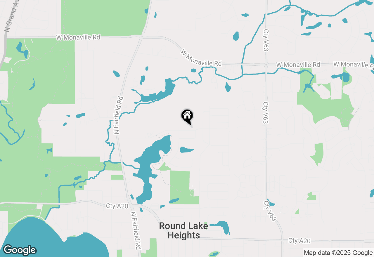 Map of 870 Black Cherry Lane, Round Lake Heights, IL 60073