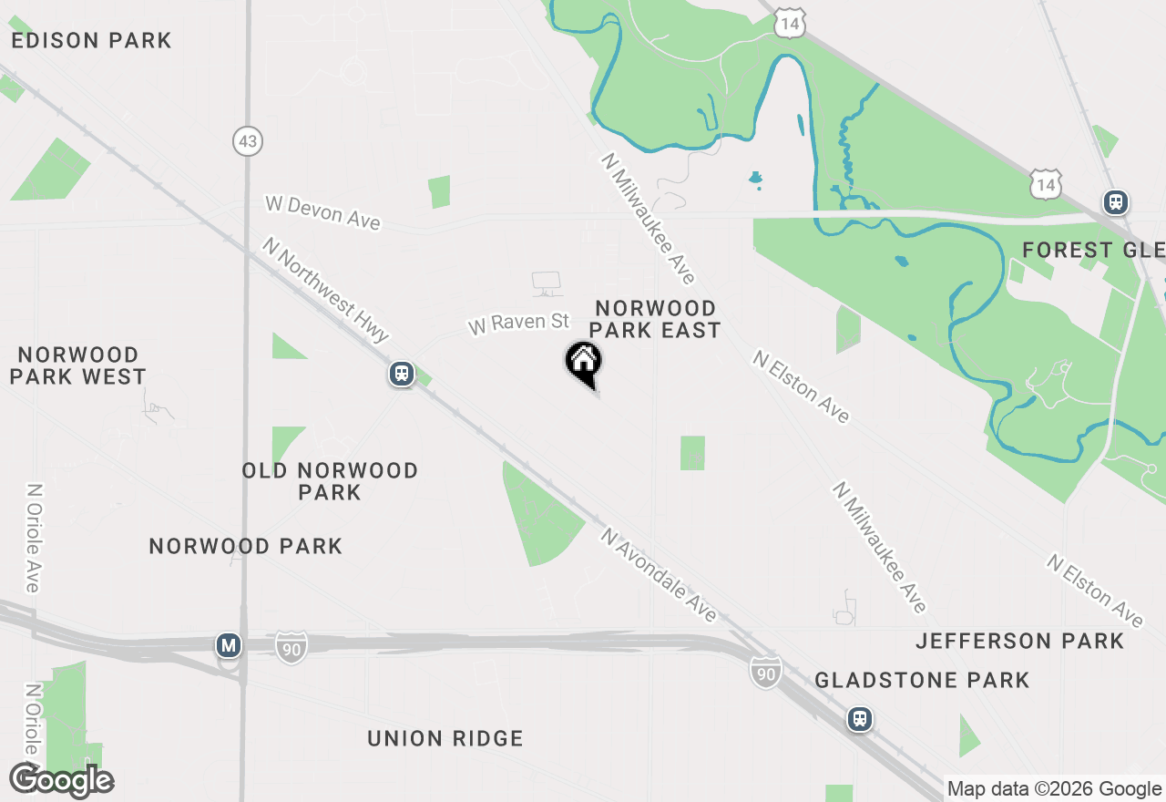 Map of 6041 N Newburg Avenue, Chicago, IL 60631