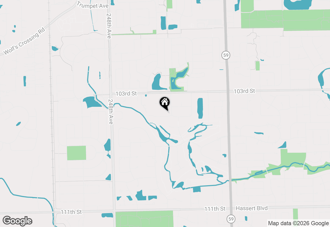 Map of 24430 W Boulevard De John, Naperville, IL 60564