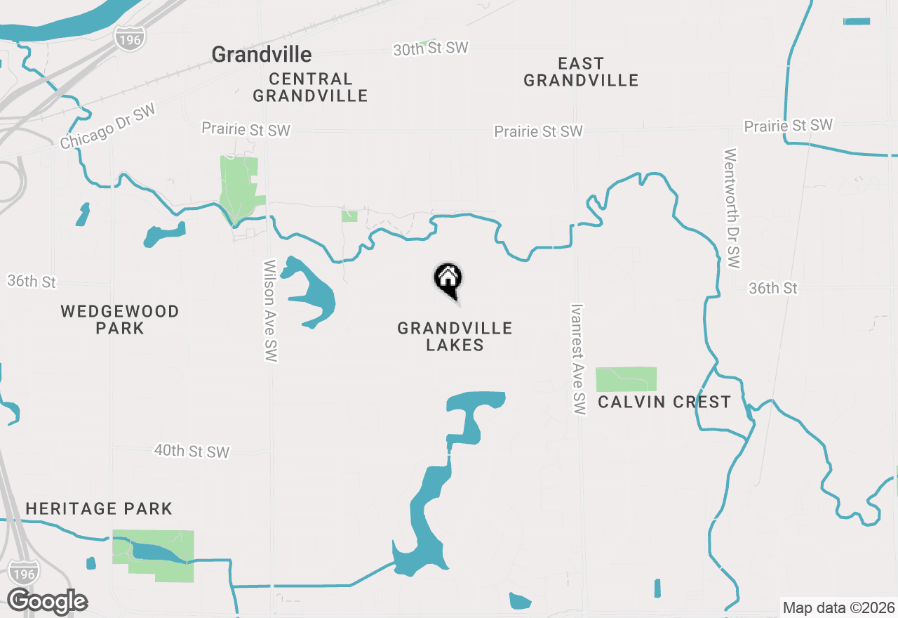Map of 3534 Yellowstone Drive Sw, Grandville, MI 49418