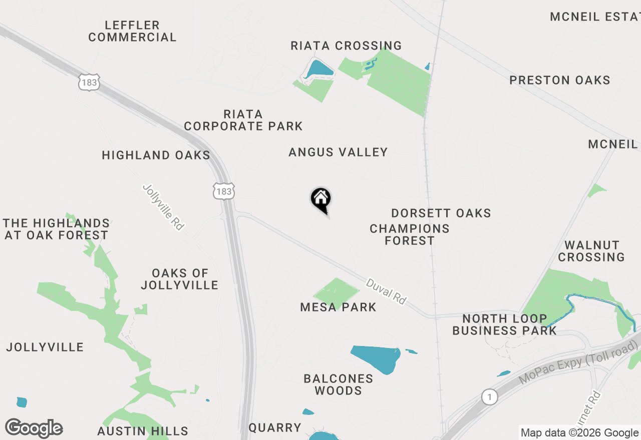 Map of 11903 Mustang Chase, Austin, TX 78727